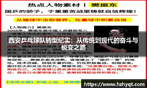 西安乒乓球队转型纪实：从传统到现代的奋斗与蜕变之路